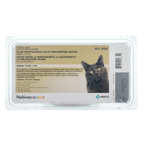 Nobivac® Feline 1-HCP,"Plastic vaccine tray package with black cat image"
