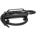 Metro Air Force® Master Blaster® Pet Dryer,"Black cylindrical dryer with hose, nozzle, handle, and wheels"
