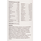 Doc Roy's® Daily Care Canine,"Back label view of package with ingredients panel"