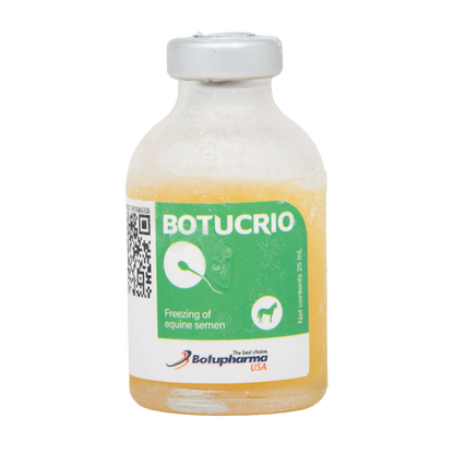 BotuCrio Freezing Extender,"Frosted vial with yellow contents and white cap"