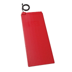 Pet Heat Mat with Rheostat,"Red rectangular heat mat with attached control dial"