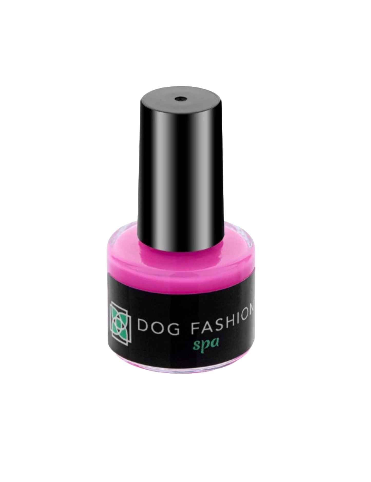 Non-toxic Nail Polish,"Pink nail polish bottle with black cap"