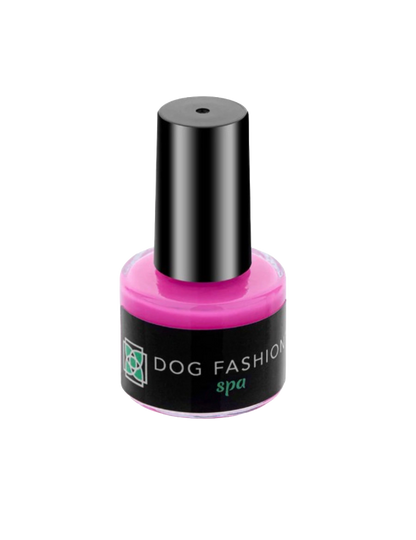 Non-toxic Nail Polish,"Pink nail polish bottle with black cap"