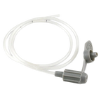Nasogastric Tube,"Coiled clear tube with gray connector and cap"