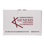 Semen Safe All Plastic Sterile Syringes Luer Slip Tip,"White product box front view"