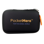 Pocket Hero™ ISO Microchip Scanner,"Black zippered carrying case with key ring"