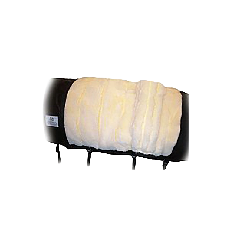 Fleece Cover for Phantom,"Black fleece cover with cream padded center panel"