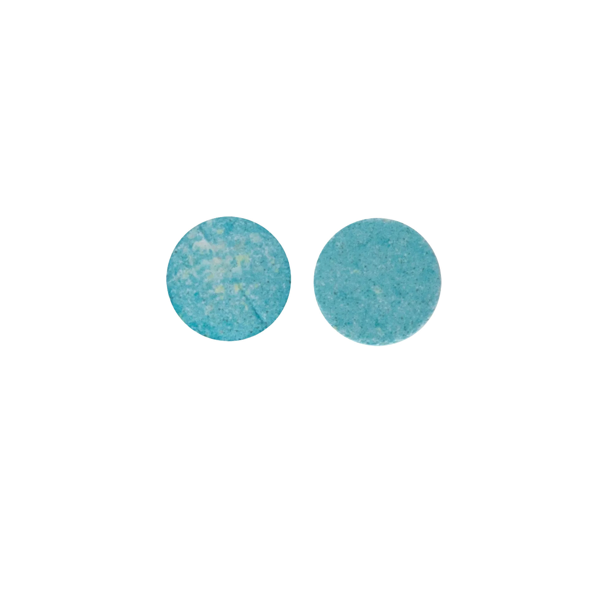 Nemacor Maxx 4,"Two blue round tablets side by side"