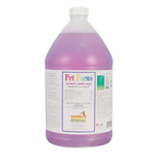 Pet Focus Aviary & Cage Cleaner,"Large bottle with purple liquid and white cap"