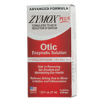 Zymox® Plus Otic-HC Enzymatic Solution,"Front view of red and white product box"