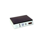 Small Slide Warmer Holds 23 Slides,"Benchtop slide warmer with flat black heating surface"