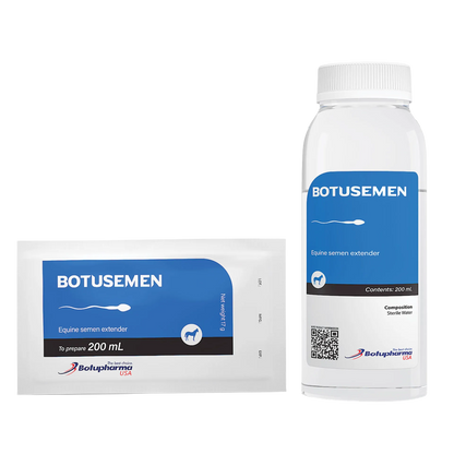 BotuSemen Standard,"Bottle and sachet with blue labels"