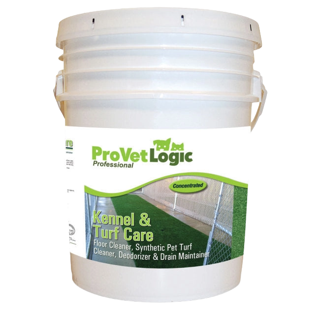 Kennel & Turf Care,"White plastic bucket with lid and handle"