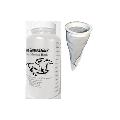 Next Generation 300ml Collection Bottle,"Collection bottle with screw cap and white filter insert"