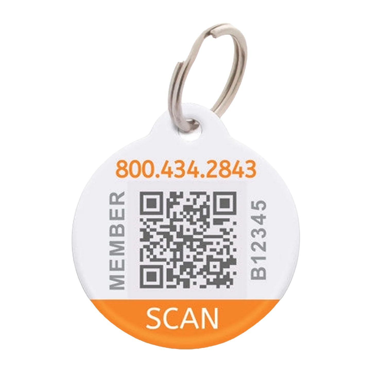 BuddyID® BuddyBadge® Collar Tag with Registration