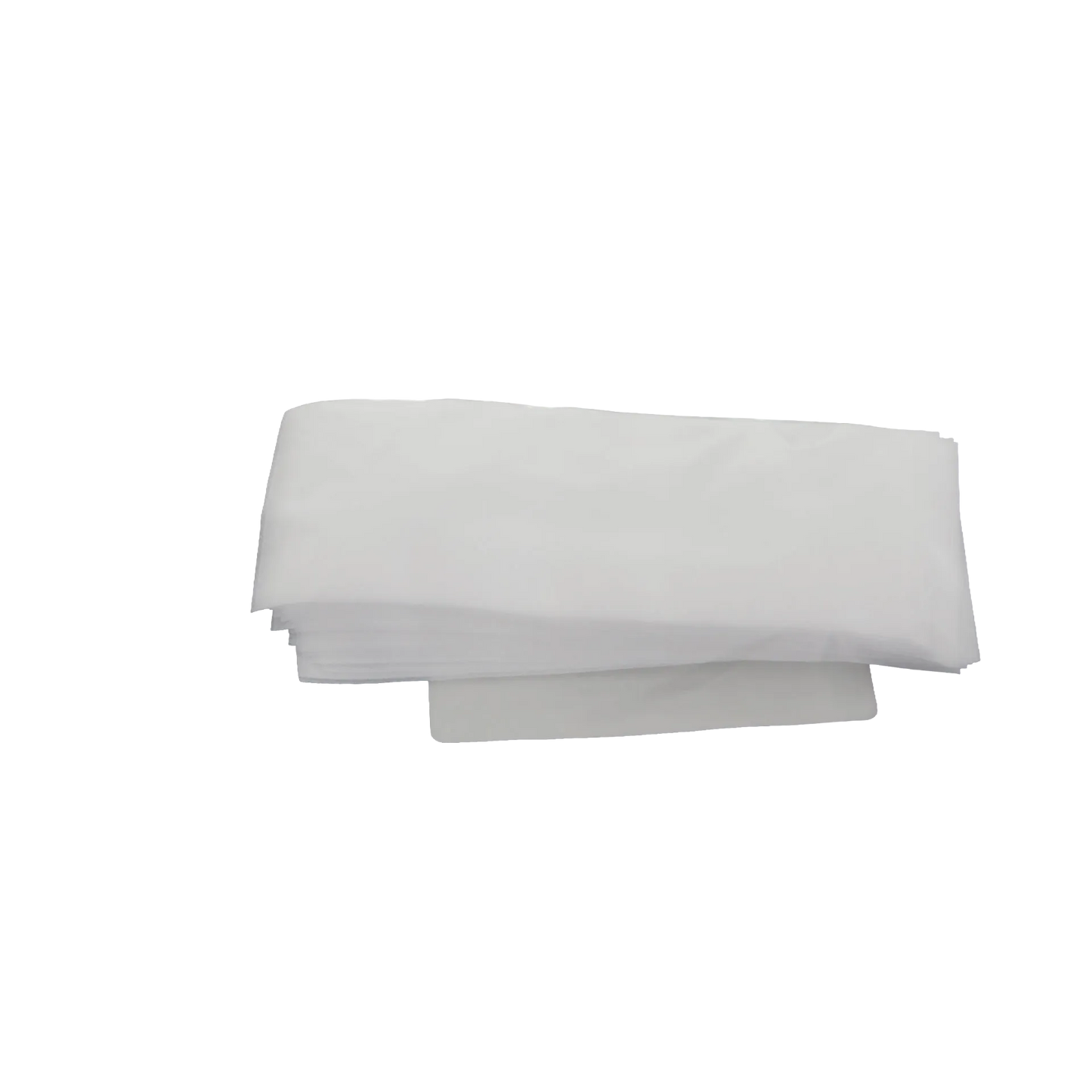 MaxFlow Gel Filters,"Stack of white rectangular filter sheets"
