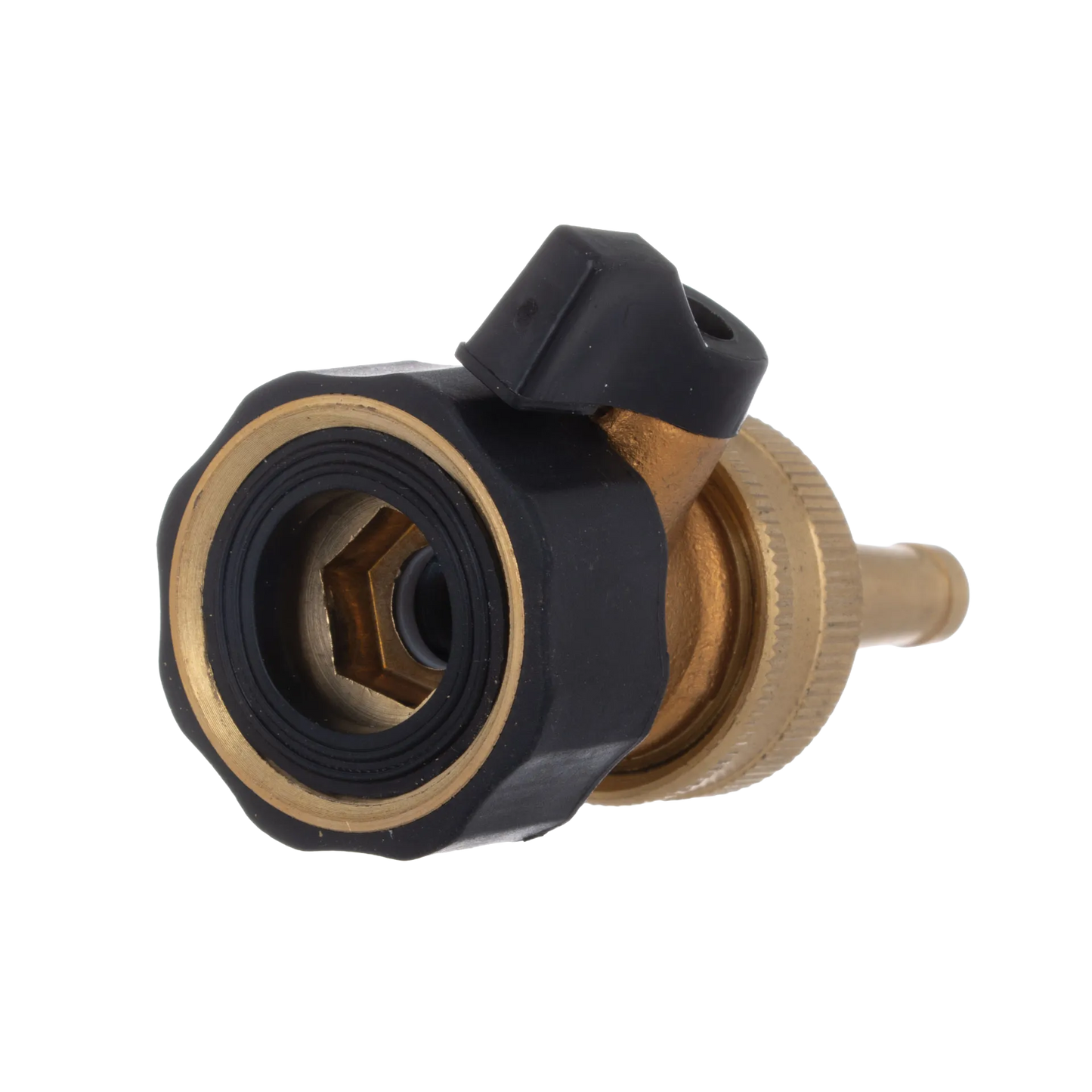 ARS Retained Placenta Kit,"Brass hose connector with black swivel grip and side valve"