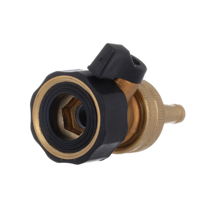 ARS Retained Placenta Kit,"Brass hose connector with black swivel grip and side valve"