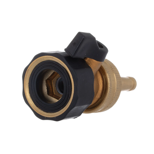 ARS Retained Placenta Kit,"Brass hose connector with black swivel grip and side valve"