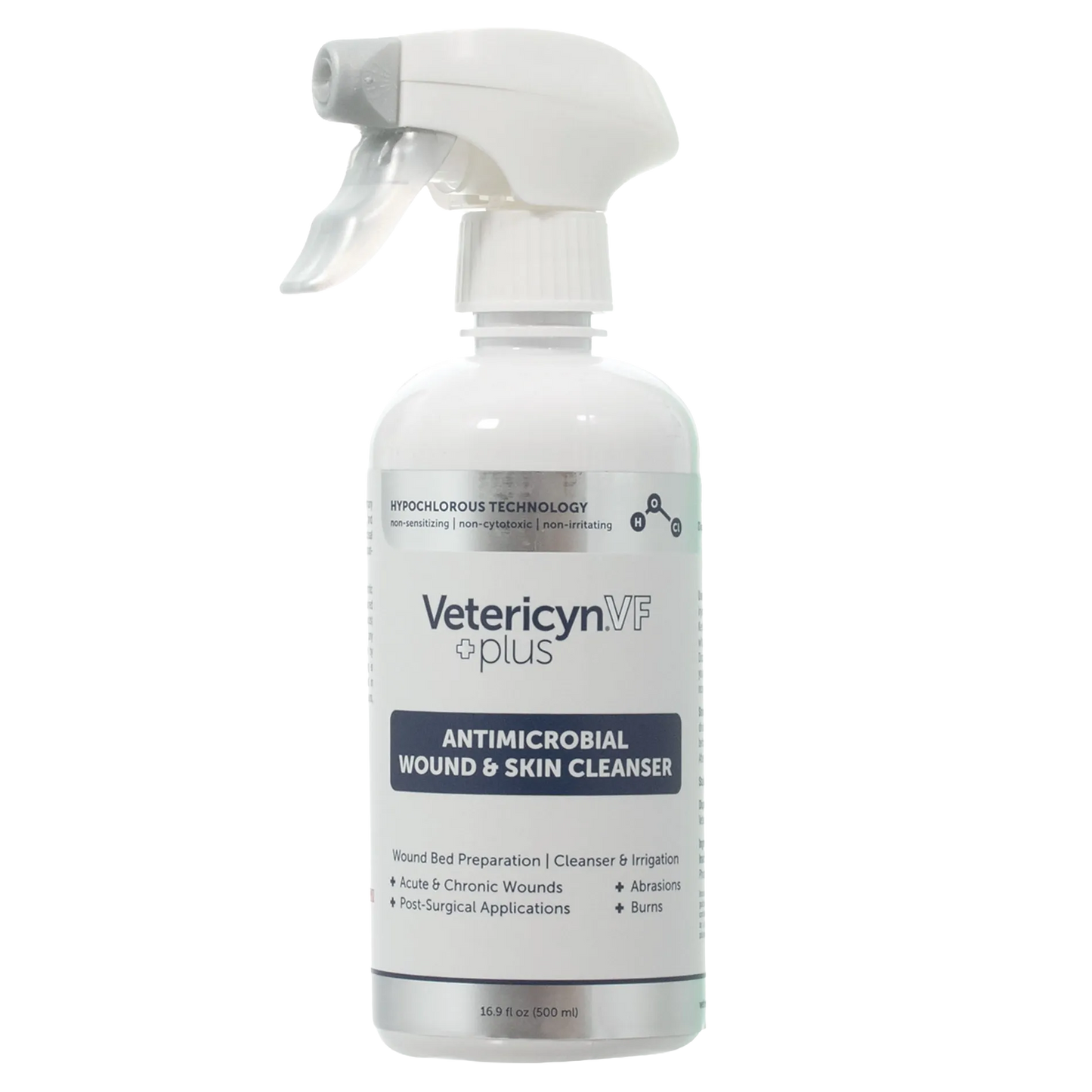 Vetericyn® VF Plus Wound & Skin Care,"White spray bottle with trigger nozzle"