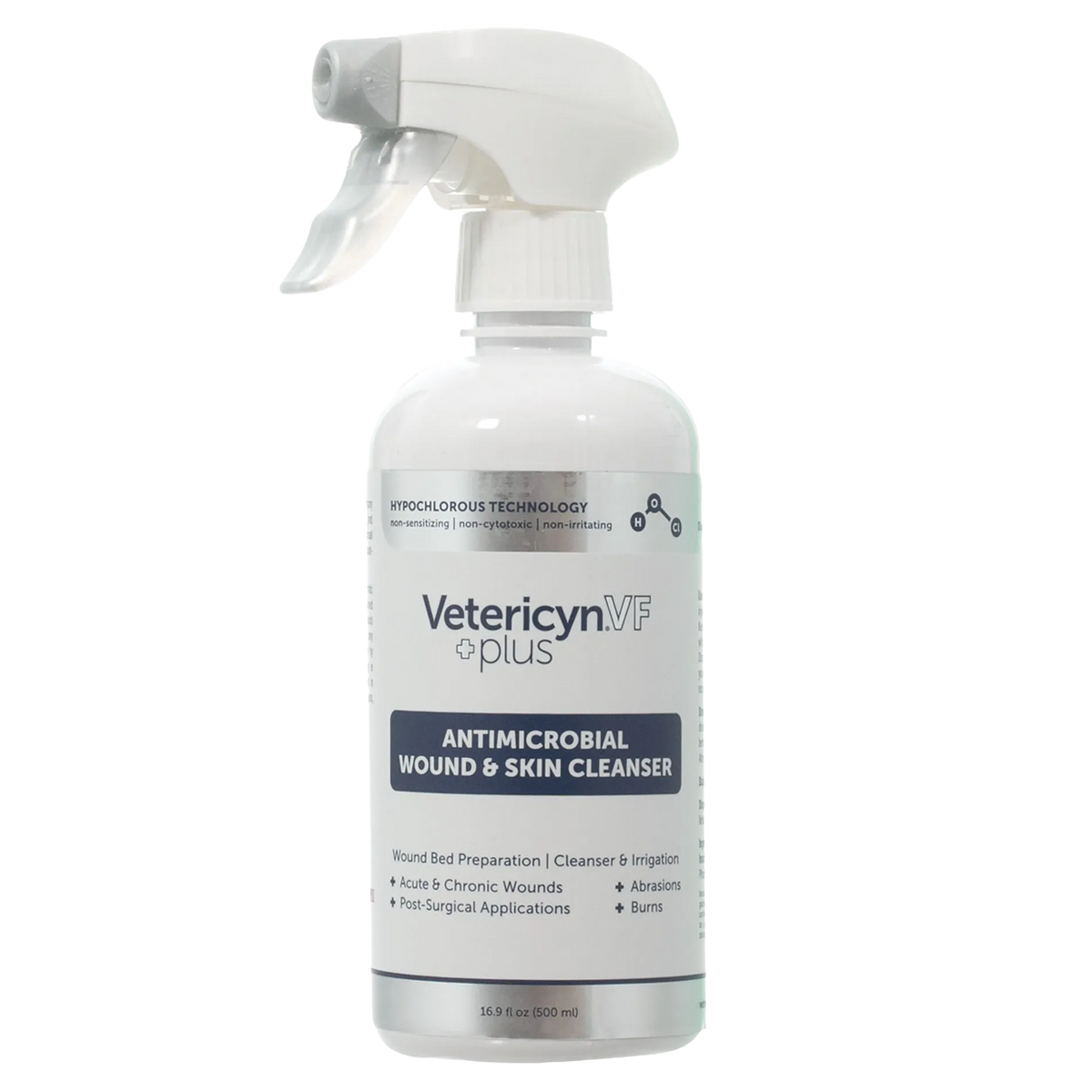 Vetericyn® VF Plus Wound & Skin Care,"White spray bottle with trigger nozzle"