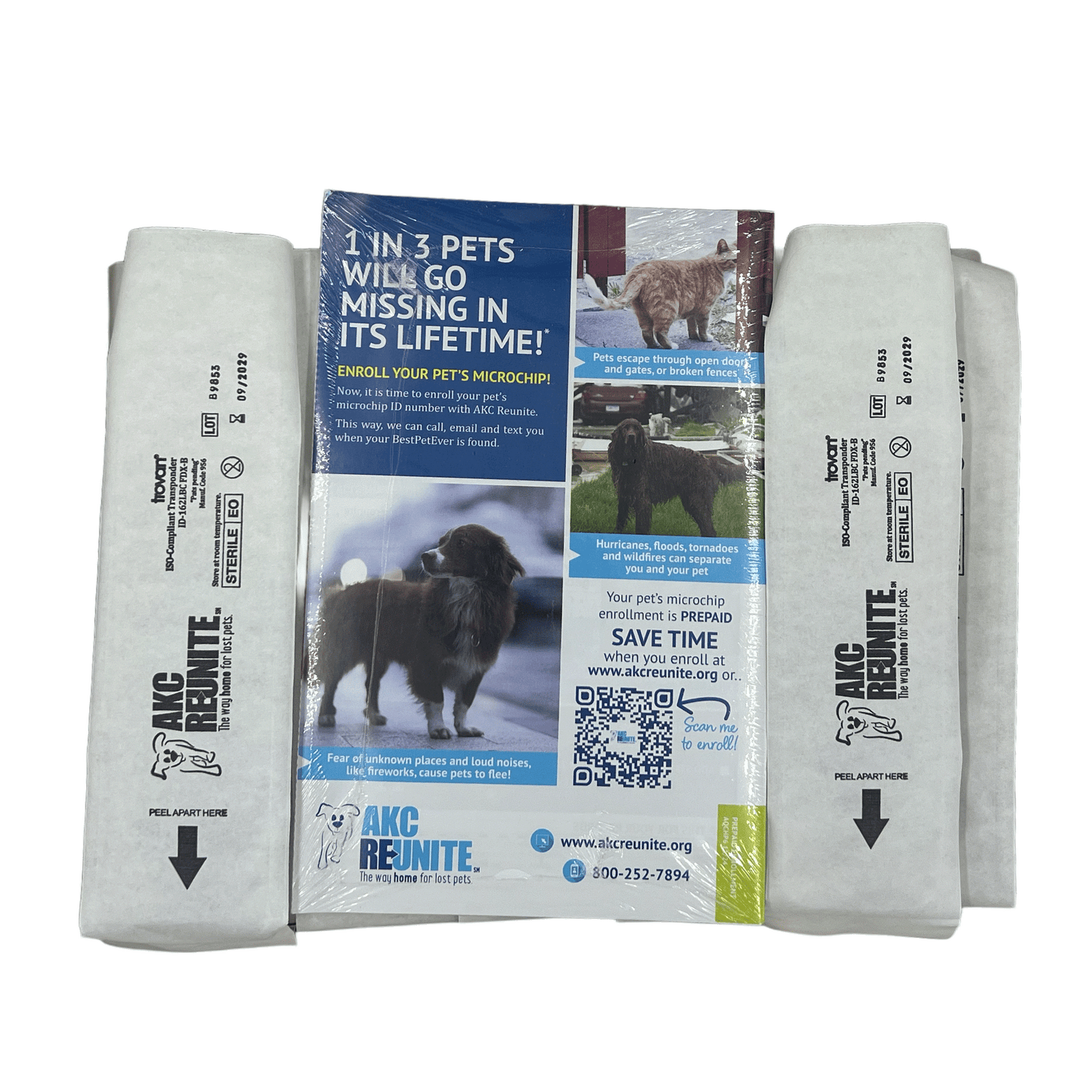 AKC Reunite Indigo ISO Microchips