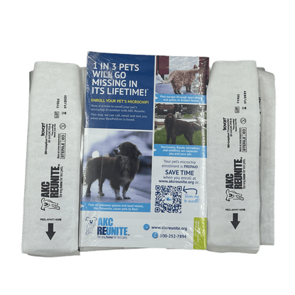AKC Reunite Indigo ISO Microchips