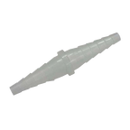 Stepped Adapter/Tubing Connector,"Clear tapered stepped connector fitting"