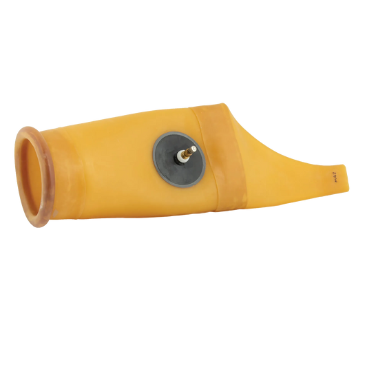 Missouri Style AV (Latex Liner Only),"Amber tapered latex liner with valve"