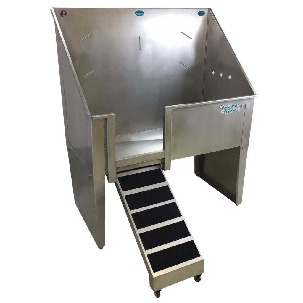 Walk-Through Bathing Tub with Lift & Slide Ramp