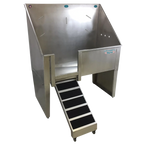Walk-Through Bathing Tub with Lift & Slide Ramp
