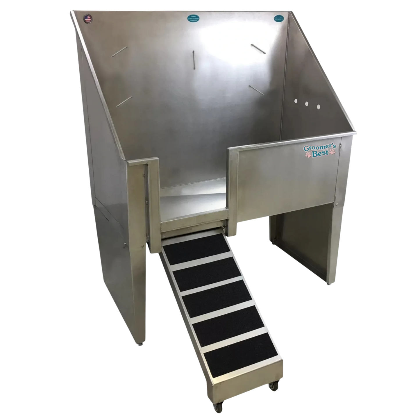 Walk-Through Bathing Tub with Lift & Slide Ramp