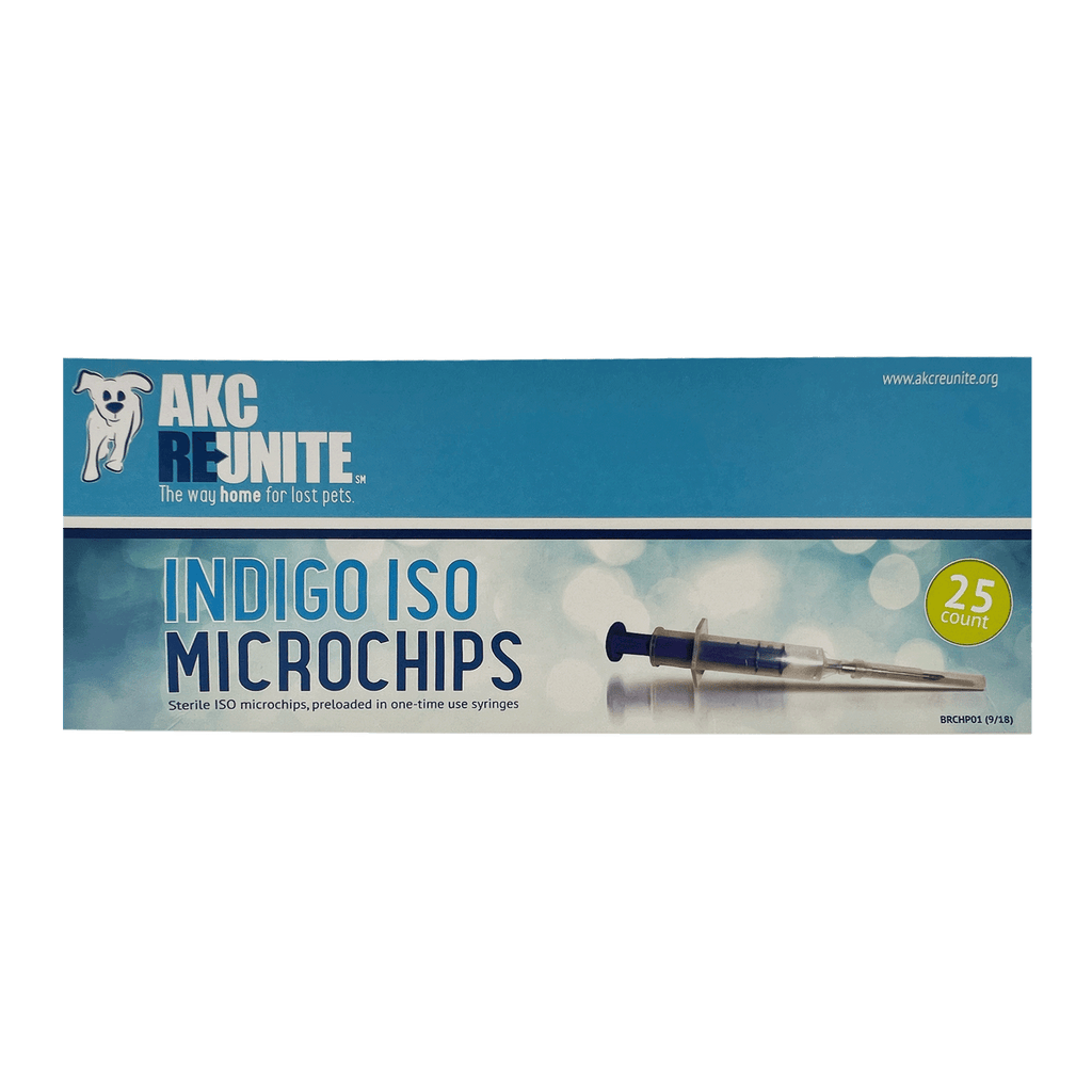 AKC Reunite Indigo ISO Microchips