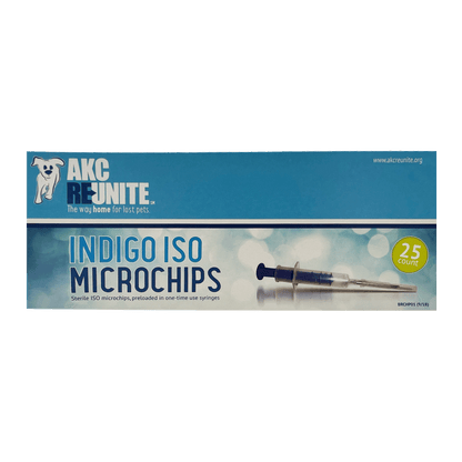 AKC Reunite Indigo ISO Microchips