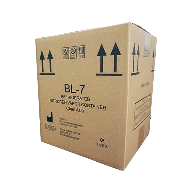 BL7 Cryo Shipper,"Brown cardboard shipping box for refrigerated nitrogen vapor container"