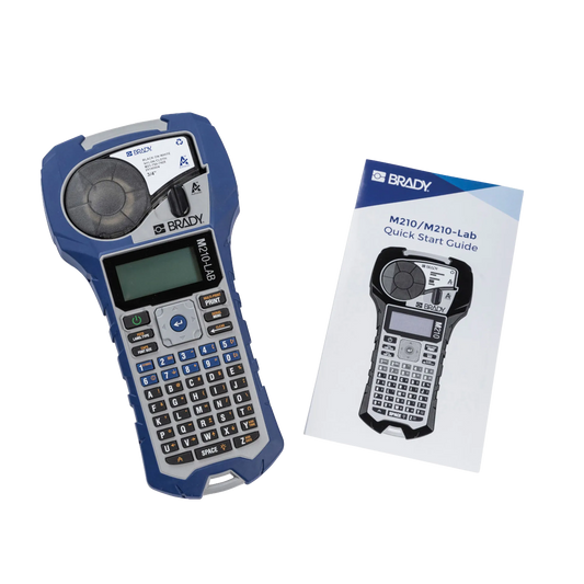 Lab Label Printer and Self-Laminating Cryogenic Polyester Labels,"Handheld label printer with quick start guide"