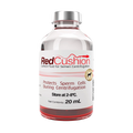 Botu Red Cushion,"Glass vial with silver cap and red liquid"