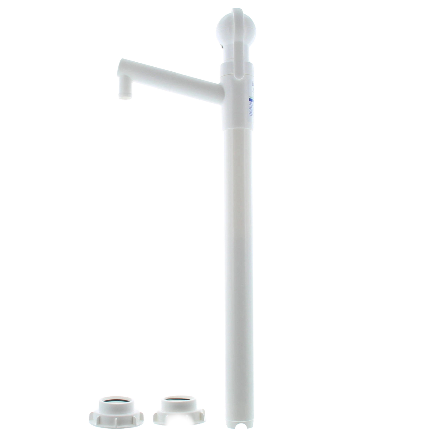 Rescue®  Disinfectant Cleaner,"White dispensing pump with long spout and two caps"