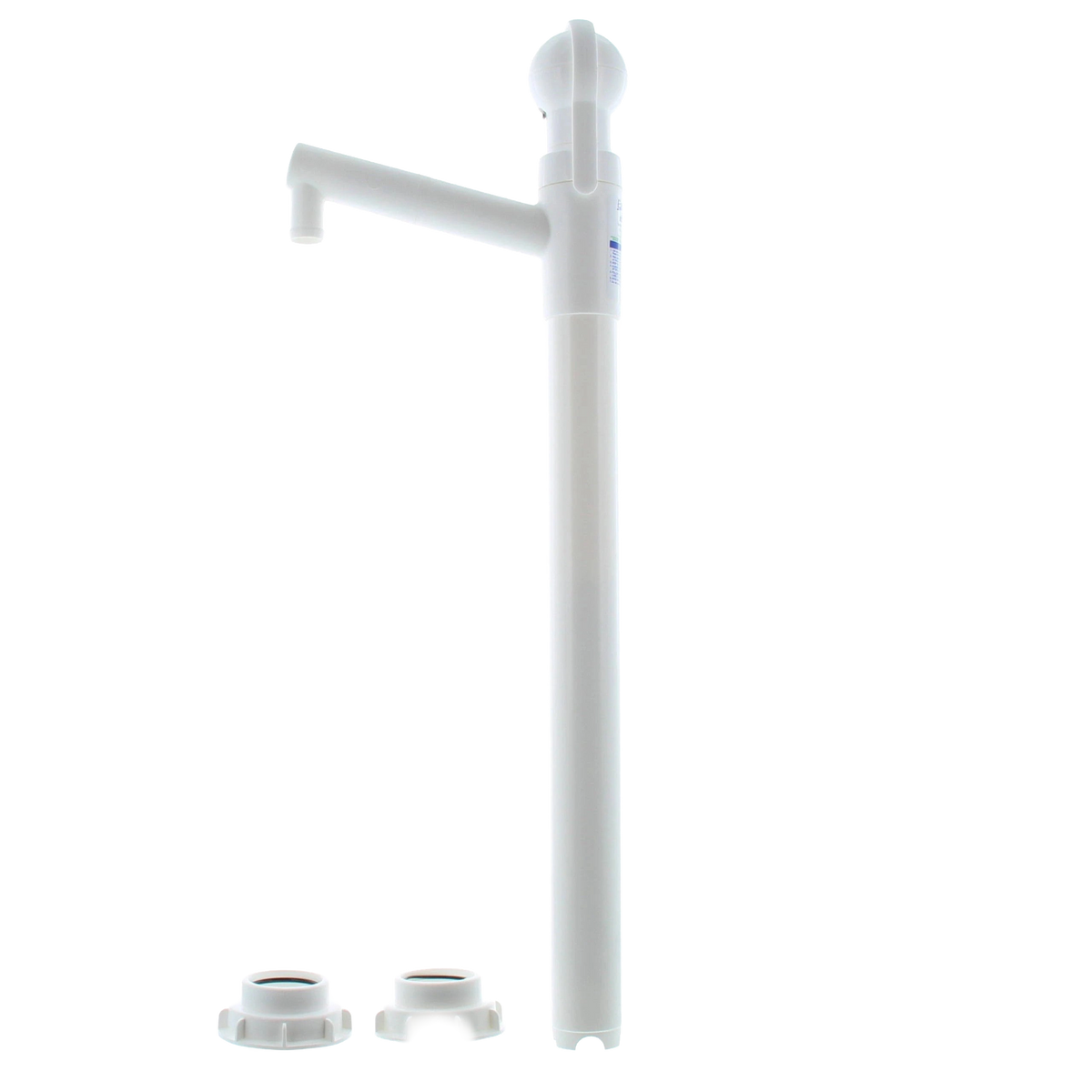 Rescue®  Disinfectant Cleaner,"White dispensing pump with long spout and two caps"