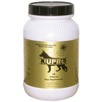 Nupro®,"White supplement jar with black lid and gold label"