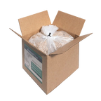 Assure® Plus,"Open cardboard box with tied plastic bag inside"