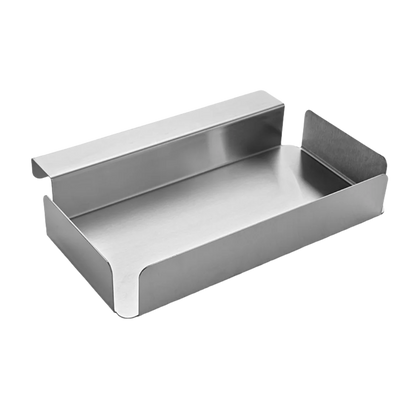 Dog Grooming Electric Tub with Lift-up Door by Waggz,"Stainless steel side-mounted tray insert"