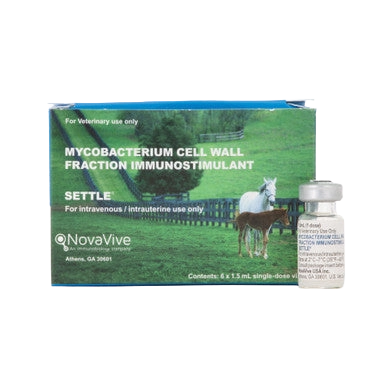 Settle,"Vial beside front product box packaging"