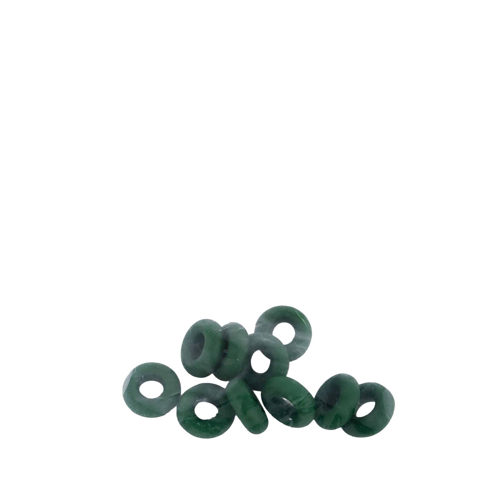 Collection Bands,"Dark green rubber bands"