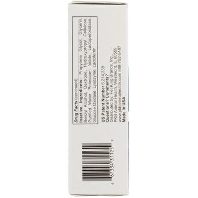 Zymox® Otic HC 1.0% Enzymatic Solution,"Side view of product box with barcode panel"