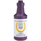 Red Cell®,"Purple bottle with white label and yellow horseshoe graphic"