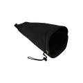 Insulated Nylon Bottle Cover,"Black tapered bottle cover with drawstring opening"