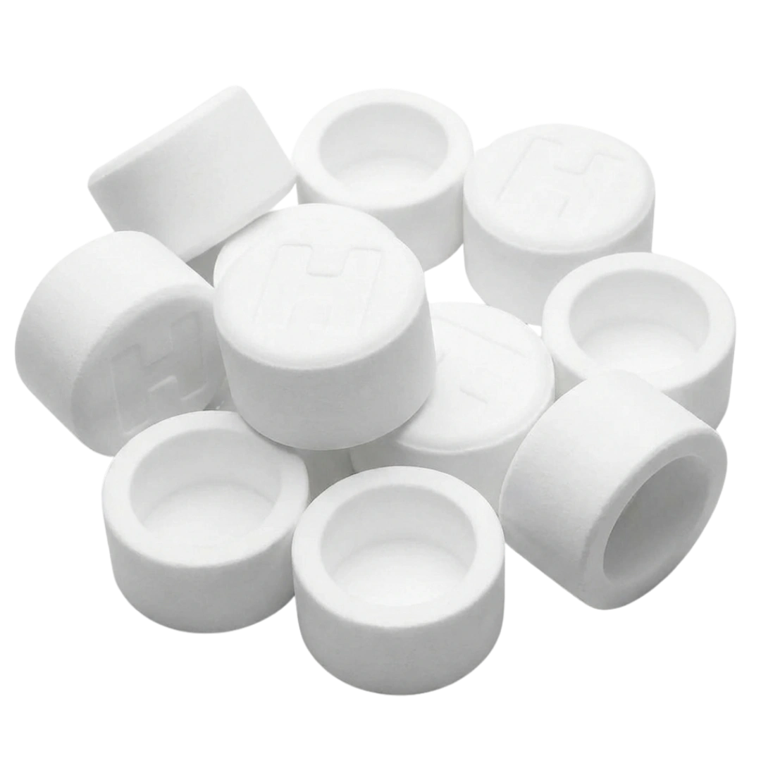 Puppywarmer Oxygen Concentrator Replacement Parts,"Set of white cylindrical caps and inserts"