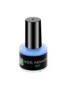 Non-toxic Nail Polish,"Light blue nail polish bottle with black cap"