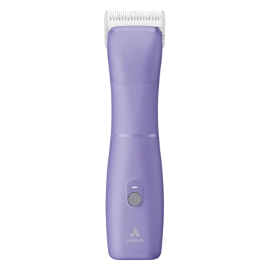 Emerge Clipper Purple by Andis,"Purple hair clipper front view"